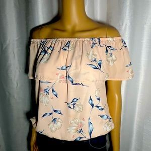 Sienna sky off the shoulder too